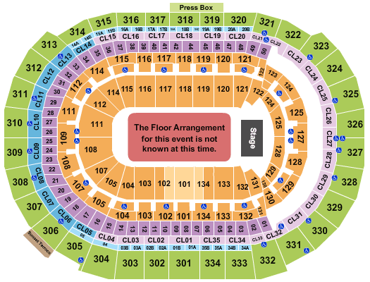 Amerant Bank Arena PBR Seating Chart